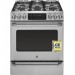 GE Cafe CGS985SETSS 6.4 cu. ft. Gas Range with Self-Cleaning Convection Oven in Stainless Steel